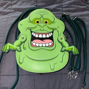 Loungefly Slimer Ghostbusters Backpack/Crossbody Bag